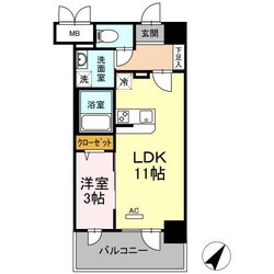 First博多駅前の物件間取画像